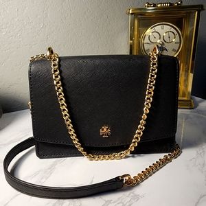 Tory Burch Mini Crossbody Bag in Black